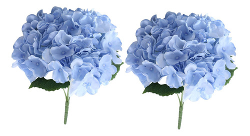 Ramo De Flores De Hortensias Con Tallo, Arreglos Azul