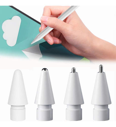 4pcs Puntas De Repuesto Para Apple Pencil 1st 2nd Gen