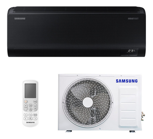 Ar Condicionado Samsung Windfree Black 18000btu Quente/frio