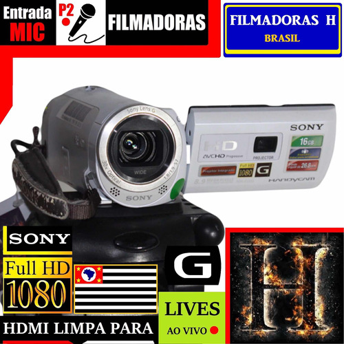 Filmadora Sony Hdr-pj380 Full Hd Hdmi Entrada Para Microfone