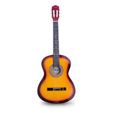 Guitarra Clásica Scorpion 39puLG Con Funda Sunburst Pa-g2-e2