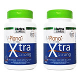 2 X V-plano Xtra Strong 60 Cap Quema Grasa Abdominal