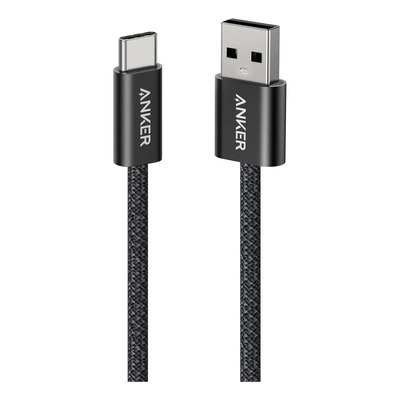 Cable USB-C Anker Zolo, conexión CarPlay fluida, diseño trenzado y duradero, conector fino y aspecto premium, compatible con iPhone 17\u002F16, iPad Pro y más dispositivos (Negro, 1 m) | MercadoLibre