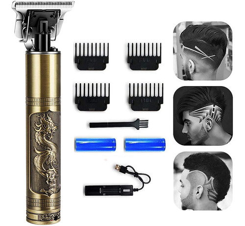 Barba Profesional Para Hombre T9 Vintage Dragon Buddha