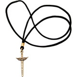  Colar De Espada De São Miguel De Intercessão (ouro Antigo -