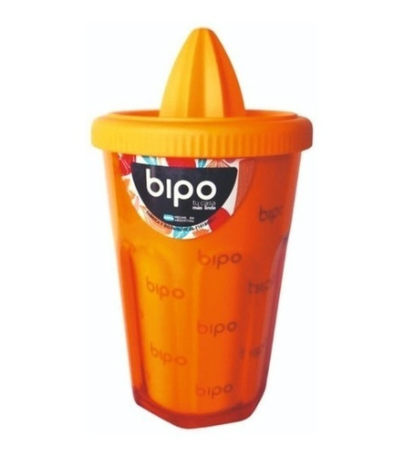 Vaso Facetado + Exprimidor Varios Colores 400 Ml Bipo