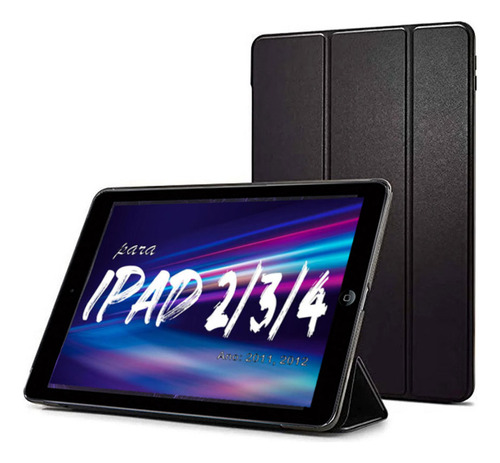 Capa Case Para Apple iPad 2 3 4 Ano 2011 2012 + Pelicula