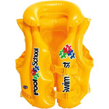 Intex Chaleco Salvavidas Pileta Rio Mar Color Amarillo