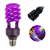 Lâmpada Luz Negra 36w Ultra Violeta Neon Para Festas Eventos