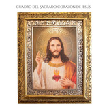 Cuadro Del Sagrado Corazon De Jesus 60x47 Cm