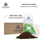 2kg Humus De Lombriz O Vermicomposta Abono Orgánico Plantas