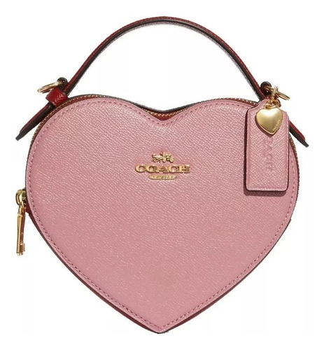 Bolsa Coach Para Dama Corazón C8040 Crossbody 100% Original 