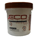 Eco Style Gel Para Peinar De Coco, 8 Onzas