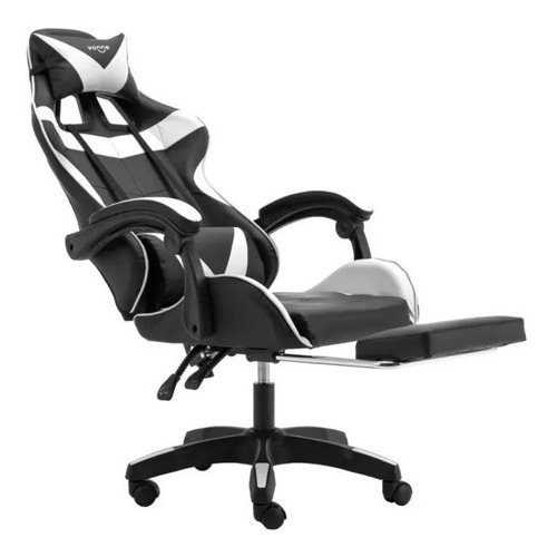 Cu Sillas Gamer Sillon Pc Gaming  Apoya Pies Escritorio