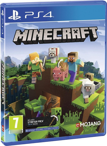 Minecraft Starter Collection -  Ps4 - Fisico - Envio Rapido