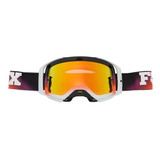 Goggles Fox Air Space Enduro Motocross Mtb Downhill Ventilacion Inteligente Marco En Color Caqui Lente Proteccion Uv 