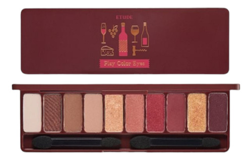 Etude House Paleta De Sombras Coreanas Wine Party Kbeauty