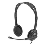 Auriculares Estéreo Logitech H111 Con Jack De Audio 3.5 Mm,