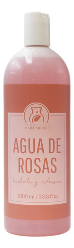 Agua De Rosas Tónico Facial 1000 Ml Tipo De Piel Todo Tipo De Piel Mart Mexico