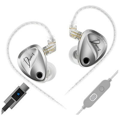 Auriculares Hifi Kz Duonic Iem Standard Tipo C Con Micrófono | Meses sin interés