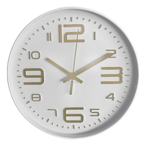 Reloj De Pared Análogo Plástico Innovador 30 Centímetros
