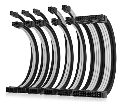 Kit De Cables 1x24pin/2x44 Eps/3x62 Pci-e Atx Asiahorse 