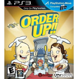 Jogo Game Order Up !! Ps3 Playstation Midia Fisica