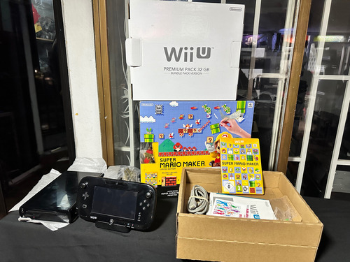 Nintendo Wiiu Edición Mario Maker Europeo