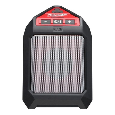 Bocina Inalambrica P\u002Fobra M12 Sin Bateria 259220 Milwaukee Color Rojo con Negro | Meses sin interés