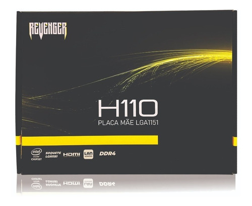 Placa Mãe Lga1151 Chipset Lan 100 Intel H110 32gb Usb 3.0 Kp