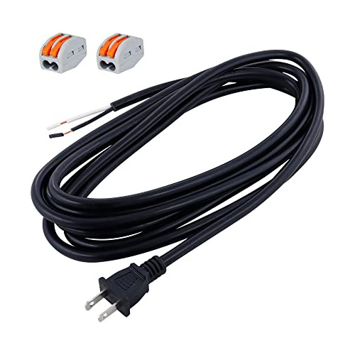 Cable De Alimentación De Repuesto 14 Awg Polarizado De...