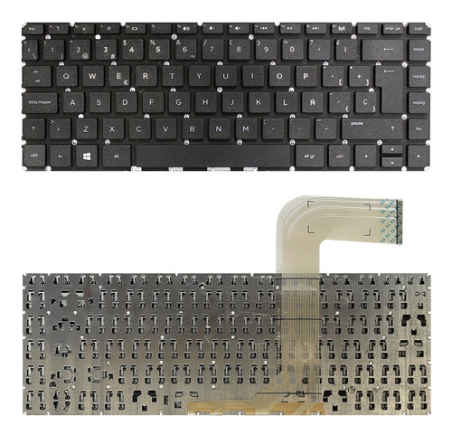 Teclado Hp 14-v 14-v208la 14-v003la 14-v005la 14-v006la 