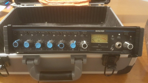 Mixer Analogico Shure M367 6 Canales 