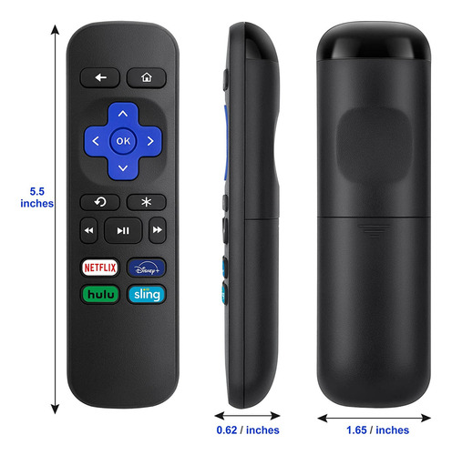 Para Roku Express Remote, Para Roku Premiere Remote, Para Ro