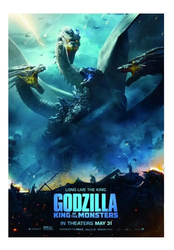 Poster Godzilla Pelicula 50x70