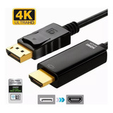 Displayport A Cable Convertidor Hdmi-ultra Hd-4k