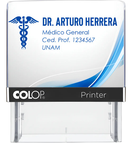 Sellos Personalizados Doctores Médicos Enfermeros 1.8x4.7 Cm