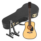 Instrumento Musical En Miniatura, Guitarra De Madera, Modelo