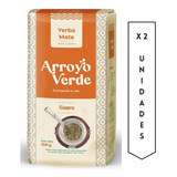 Yerba Mate Arroyo Verde Suave Premium 500g X 2 Unidades