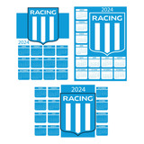 Kit Calendarios Imprimibles Y Editables Racing Club Pdf Y Ai