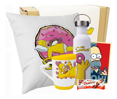 Kit De Regalo Los Simpsons / Taza Homero 