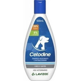 Shampoo Antifúngico Para Cães E Gatos Cetodine Lavizoo 500ml