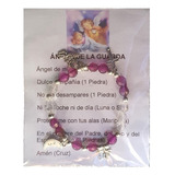 Pack 6 Pulsera Del Ángel De La Guarda Niños, Hecha A Mano