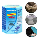 Massa Epoxi Tubolit Mem 1kg Cola Azulejo De Piscina Kit C/3