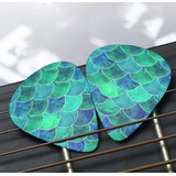 Púas De Guitarra De Filete De Sirena Personalizadas, Paquete