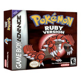 Pokémon Ruby Gba Juego Físico En Caja Con Protección