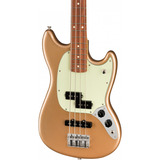 Bajo Eléctrico Fender Mustang Bass Pj Firemist Gold