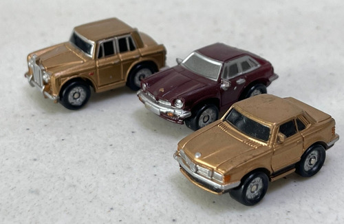 Micromachines Lote 3 Carros Mercedes Benz Micro Machines 