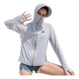 Chaqueta Cortavientos Deportiva Unisex Con Protección Solar