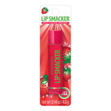 Lip Smacker Bálsamo Labial Saborizado, Sabor A Fresa, Mate.